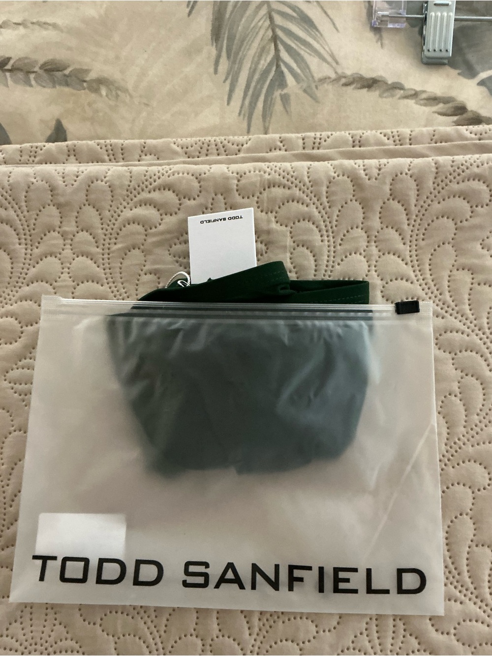 Todd Sanfield Men’s Dark Green Briefs - Comfortable Stretch Fit